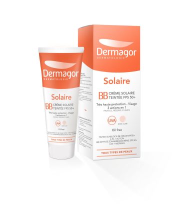 DERMAGOR BB CREME SOLAIRE TEINTEE FPS 50+ 40ML